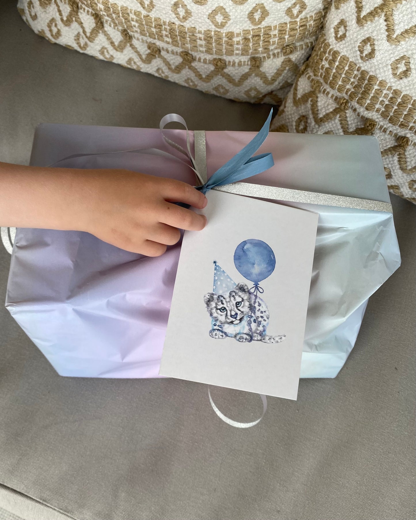 Card • Scout the Snow leopard