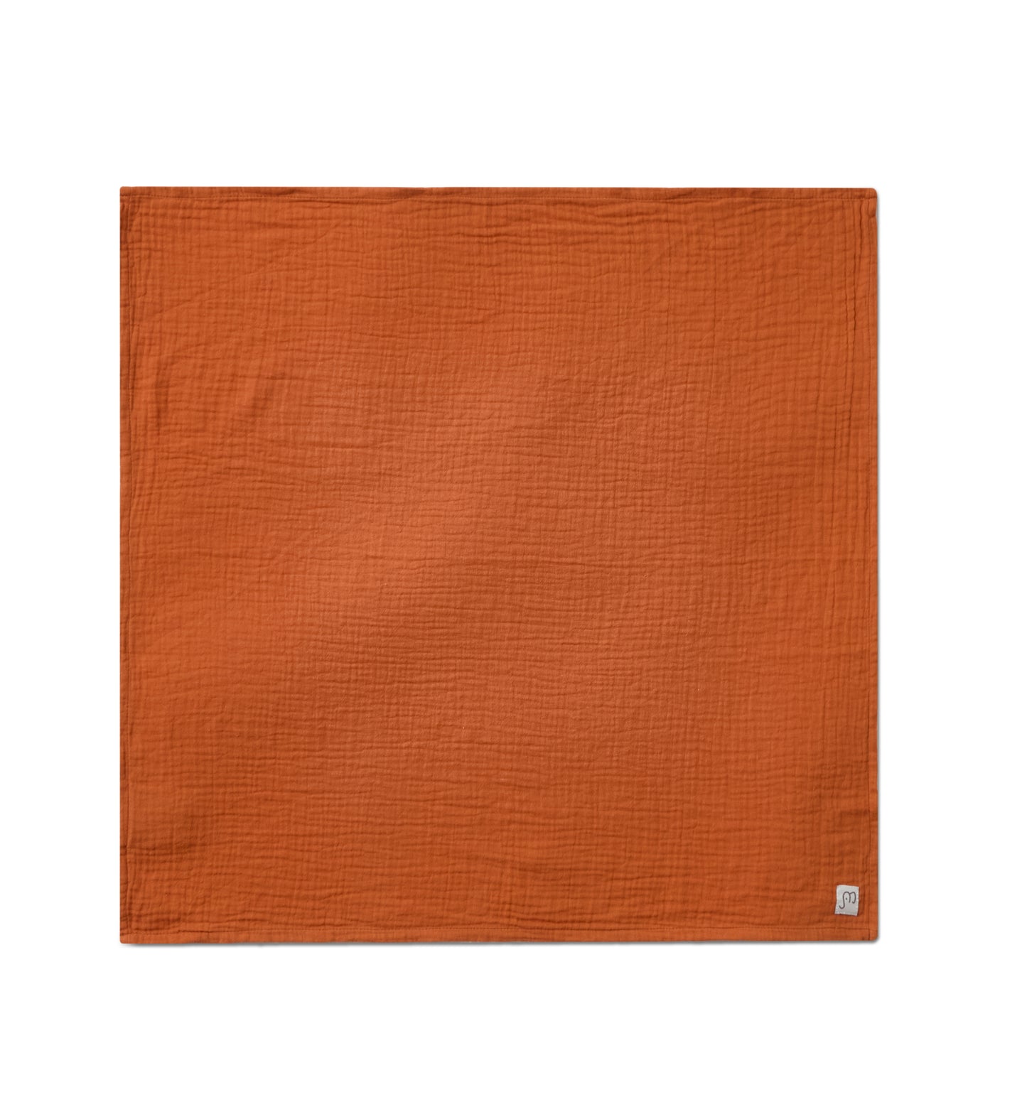 3-pack Muslin squares Orange/White