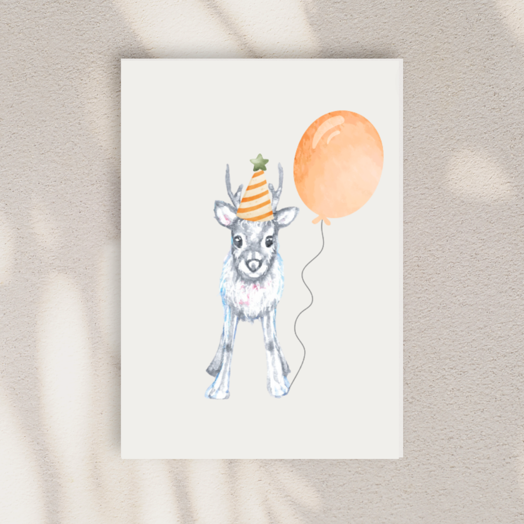 Card • Rocco the reindeer