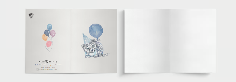 Card • Scout the Snow leopard