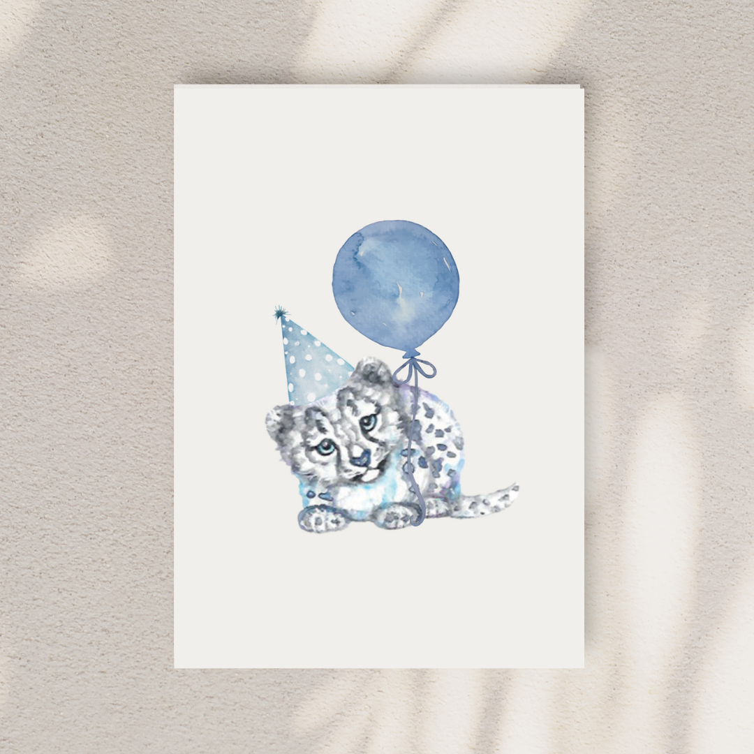 Card • Scout the Snow leopard