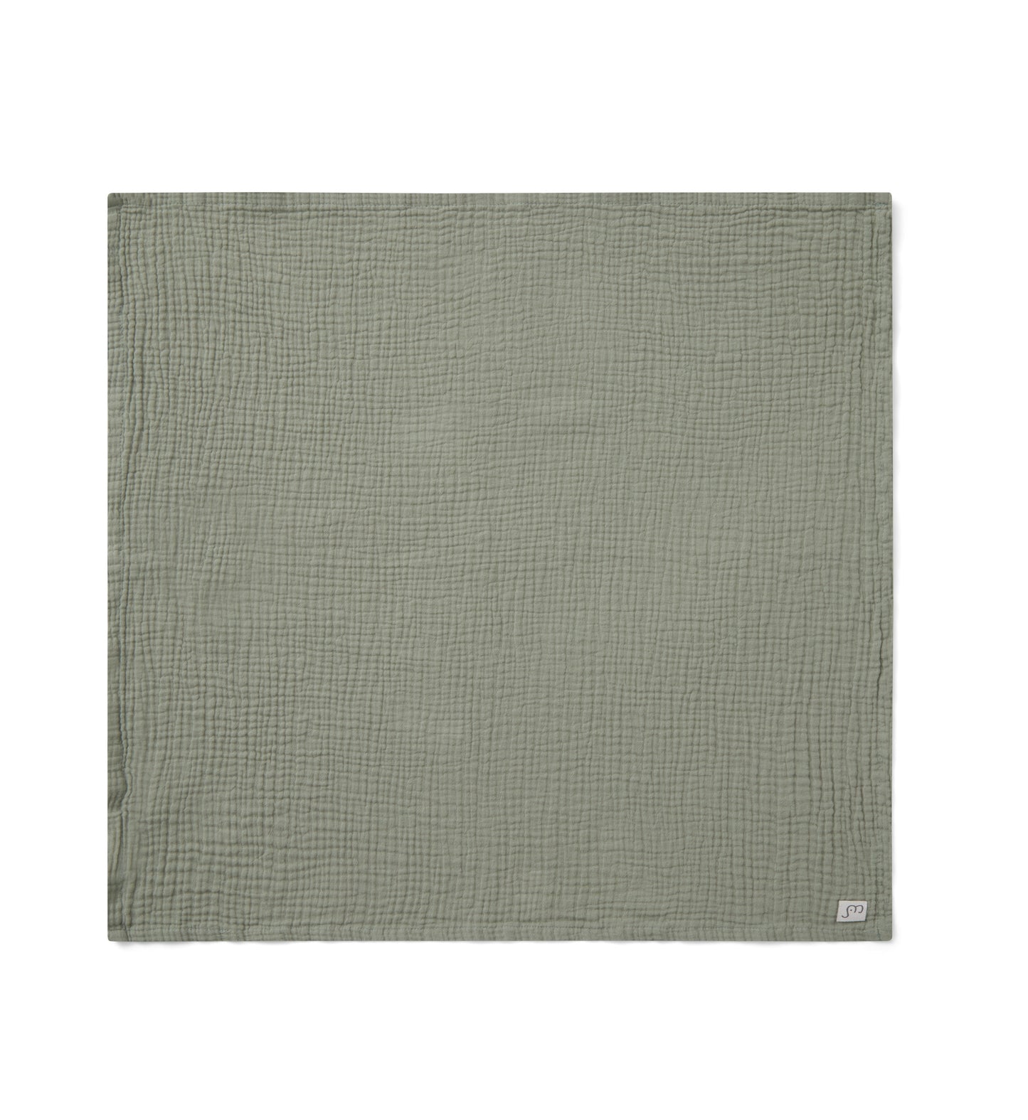 3-pack Muslin squares Green/White